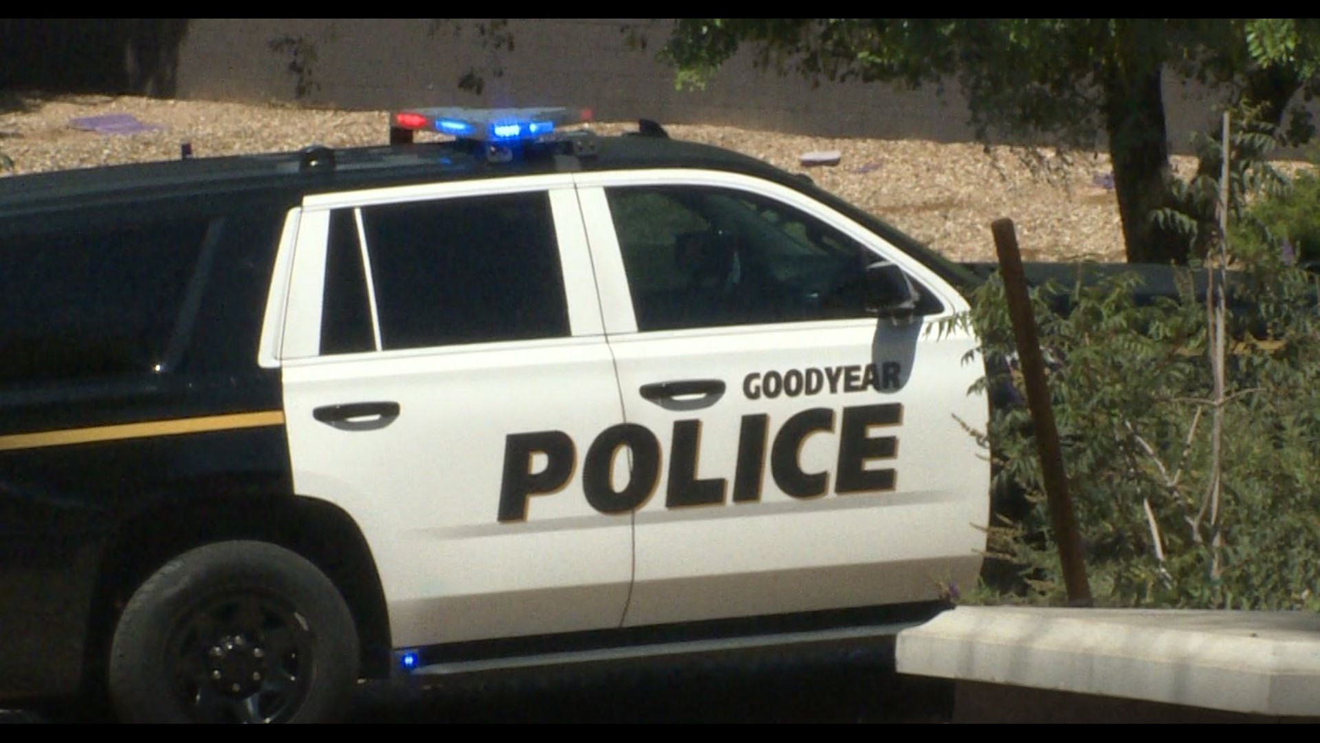 Details are scarce at this time, but Goodyear police confirmed that 2 people were hospitalized with non-life-threatening injuries and the suspect is in custody.