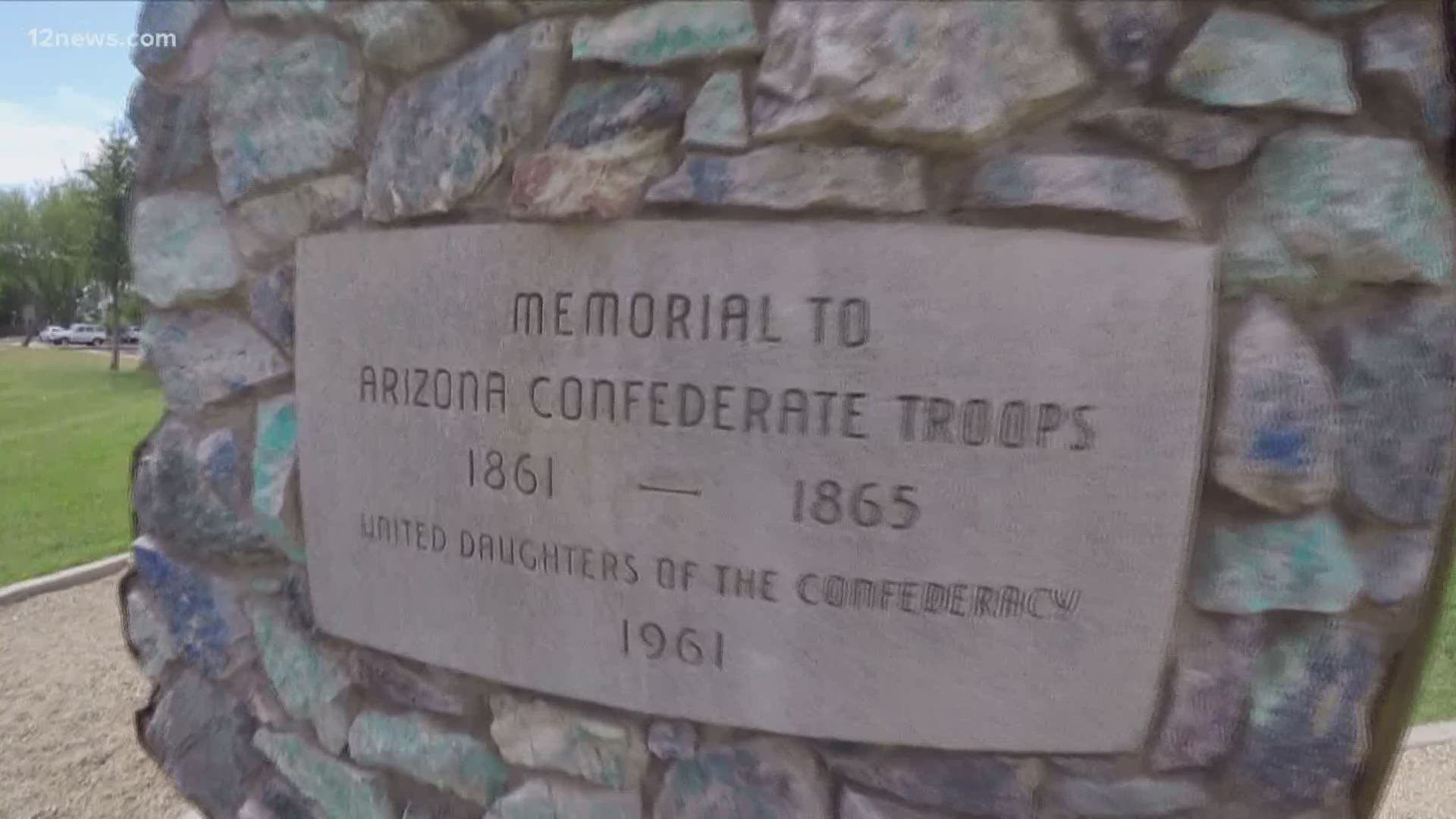 Arizona's Secretary of State is urging leaders to remove a Confederate monument at the state capitol. She says it has become a symbol of divisiveness.