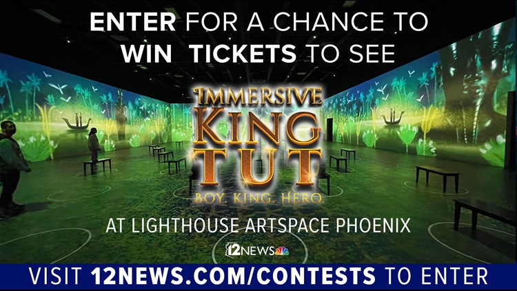 Enter to win tickets to the Immersive King Tut exhibit