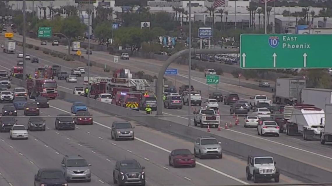 Fatal accident on I-10 eastbound