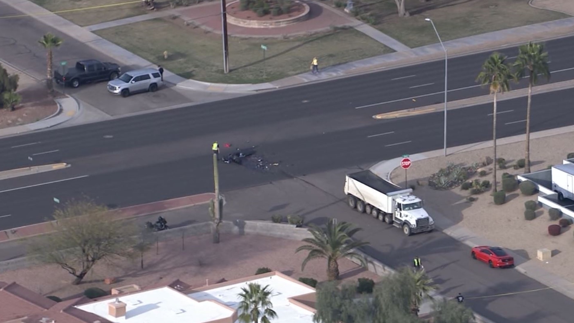 Scottsdale police have responded to a deadly motorcycle crash near 68th Street and Shea Boulevard.