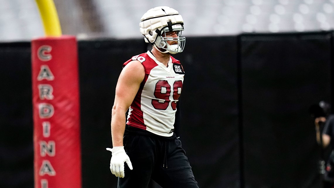 Arizona Cardinals defensive end J.J. Watt not fan of the new  league-mandated Guardian Caps on helmets