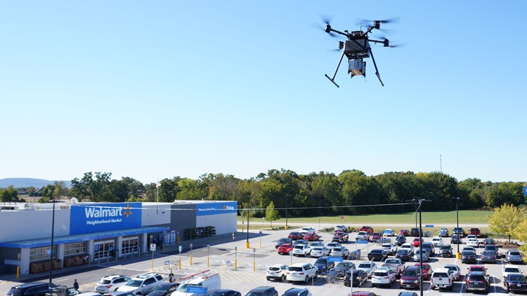 Walmart customers in Arizona could soon use drones to deliver groceries