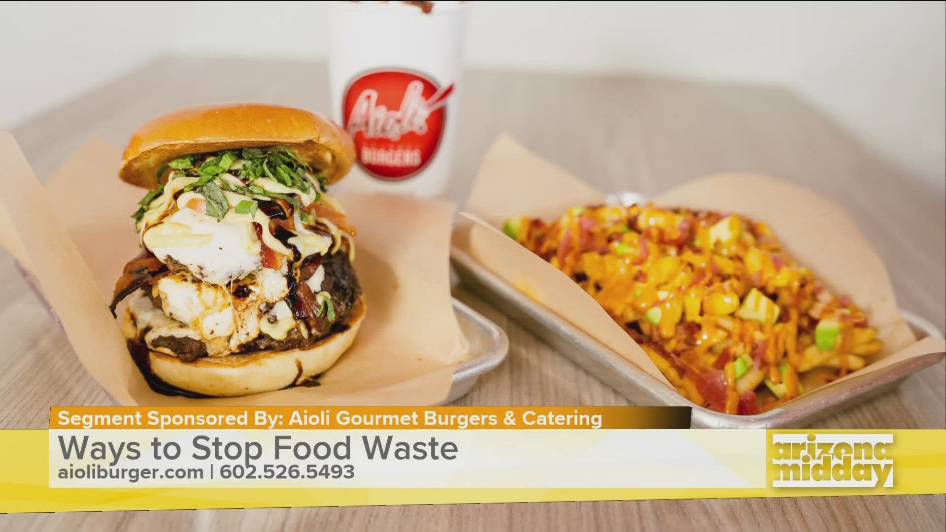 Fight food waste with Aioli Burger