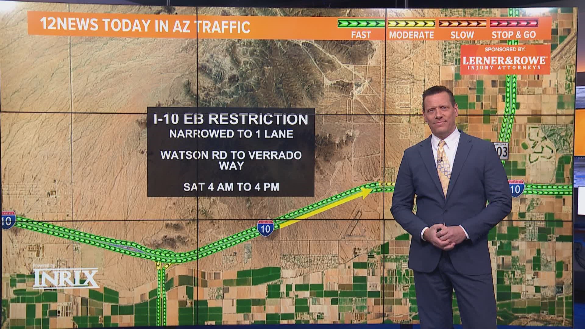 Jamie Kagol gives us a breakdown of the current closures and detours drivers will find on Valley roads this weekend.