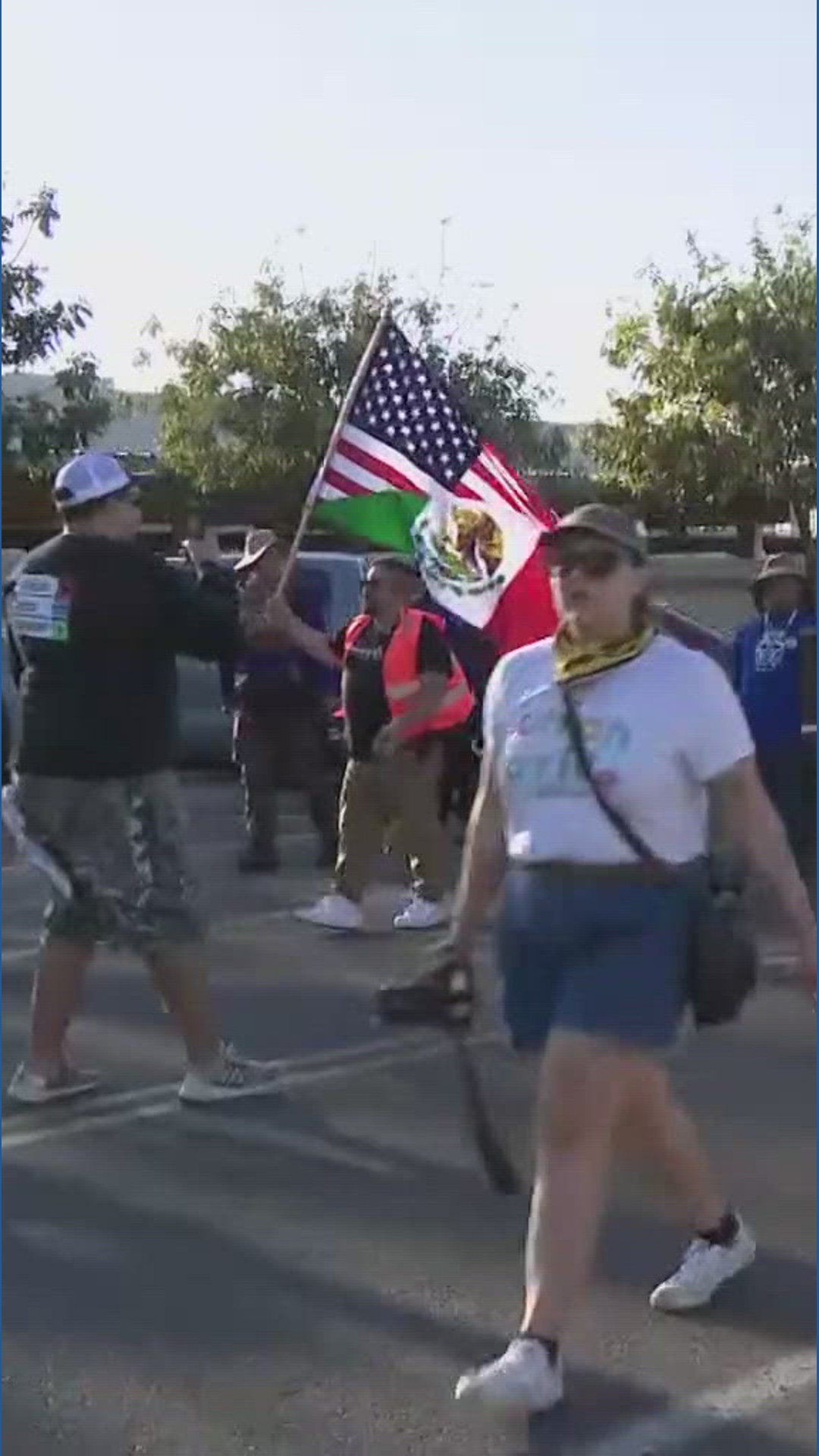 Hundreds march in Phoenix as part of nationwide May Day demonstrations