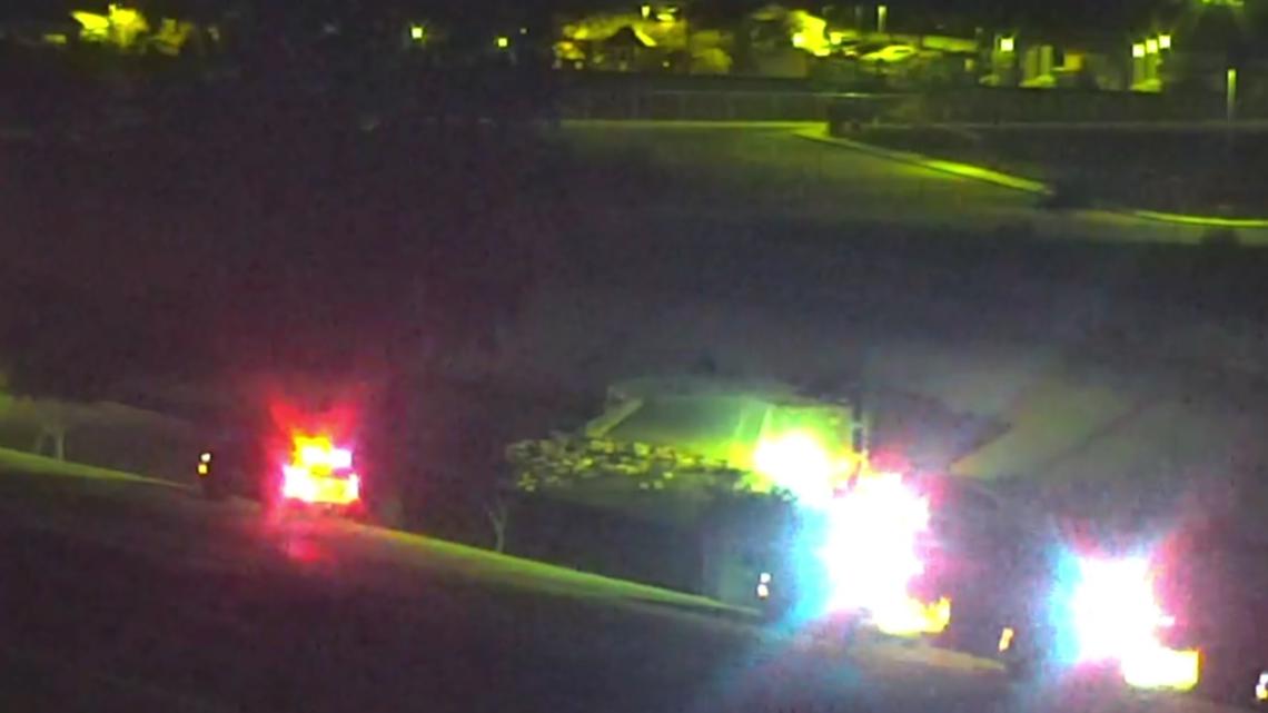 The crash was reported early Wednesday morning at the Avondale Boulevard on-ramp of Interstate 10.