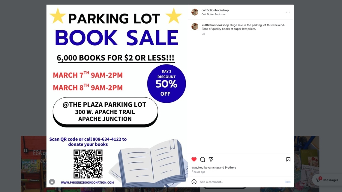 This Arizona bookstore is having a book sale too good to pass up
