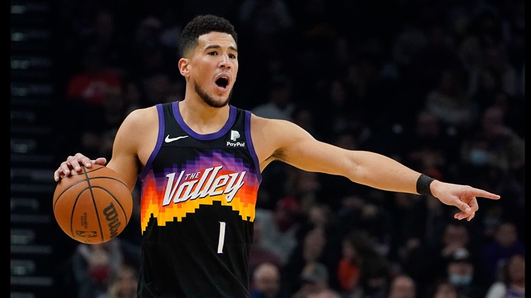 Phoenix Suns star Devin Booker propels team to five consecutive road wins, named Western Conference Player of the Week