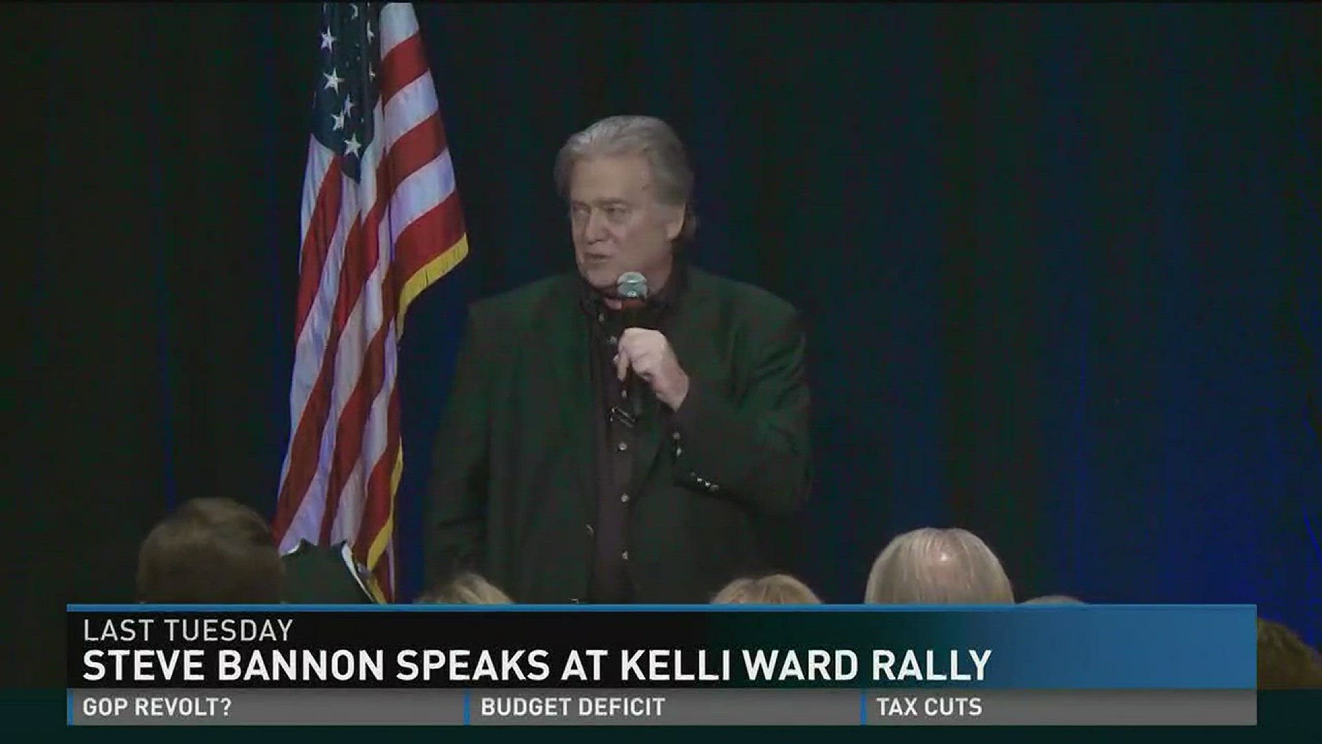 Are Arizona Republicans taking up arms in Steve Bannon's revolt against the Republican establishment? The former top political adviser to President Donald Trump stopped in Scottsdale last week to bless Kelli Ward's primary run against GOP Sen. Jeff Flake.
