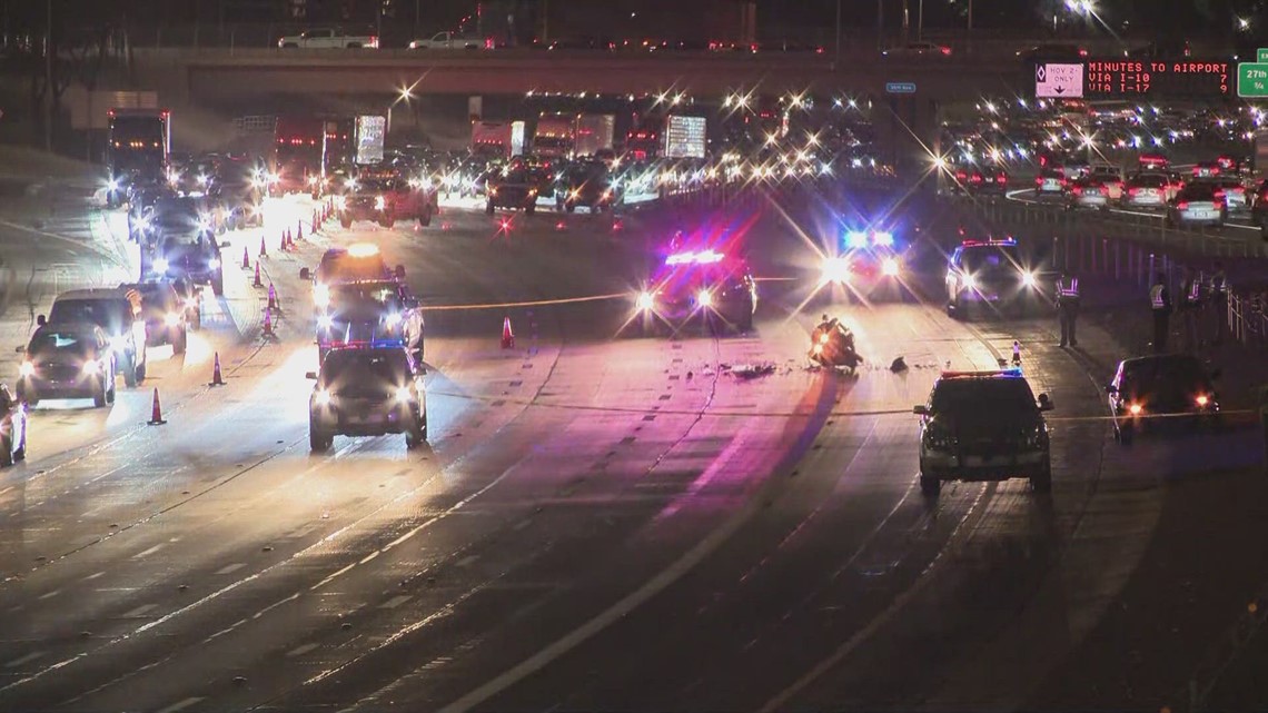 DPS trooper injured in motorcycle crash on I-10 | 12news.com