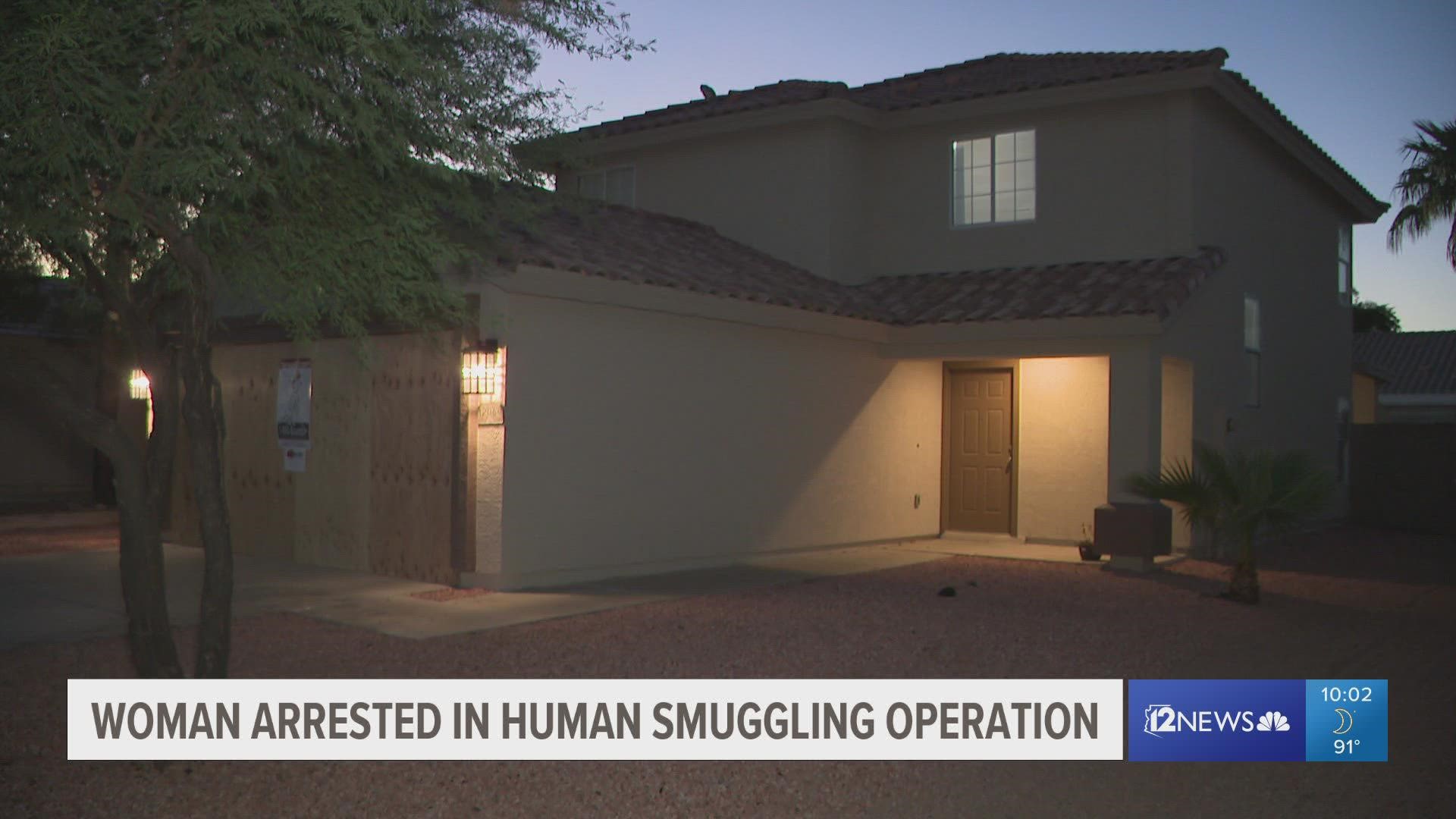 El Mirage police learned that 80 to 100 undocumented immigrants were being held and processed in the home monthly for at least six months.