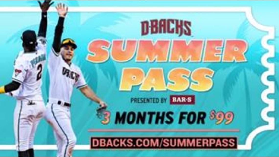 D-backs offering summer pass to dozens of games