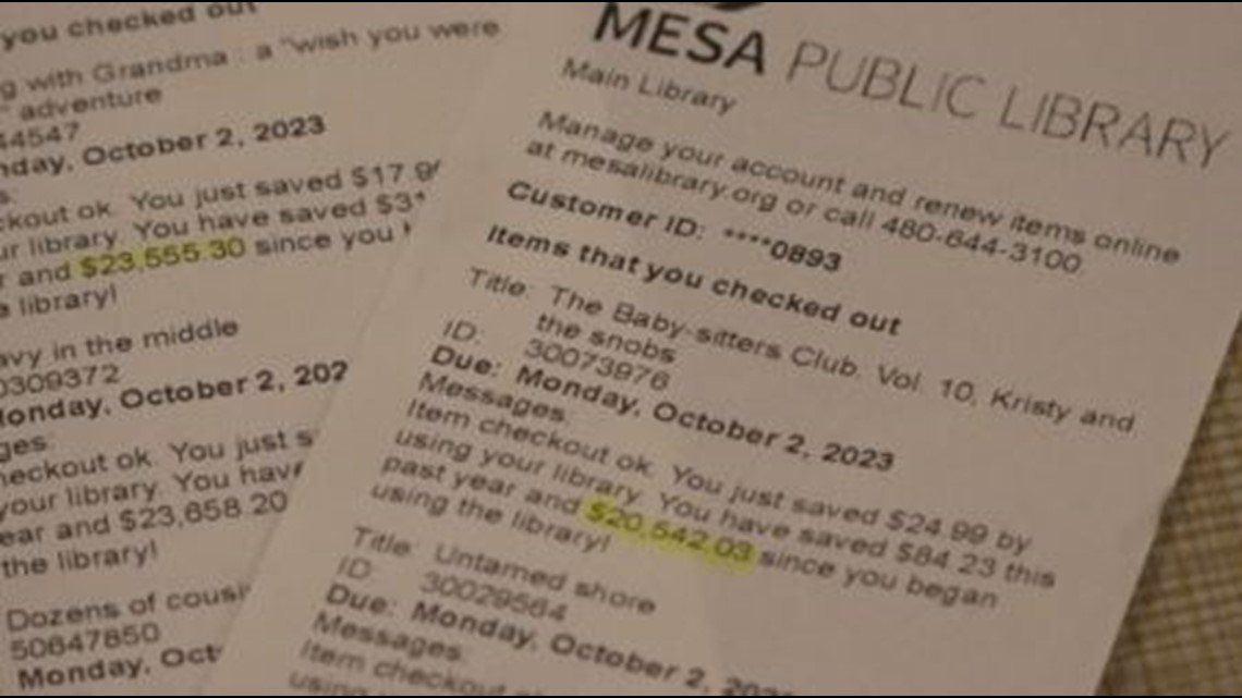 Mesa woman saves $65k at her local library - Vimarsana News