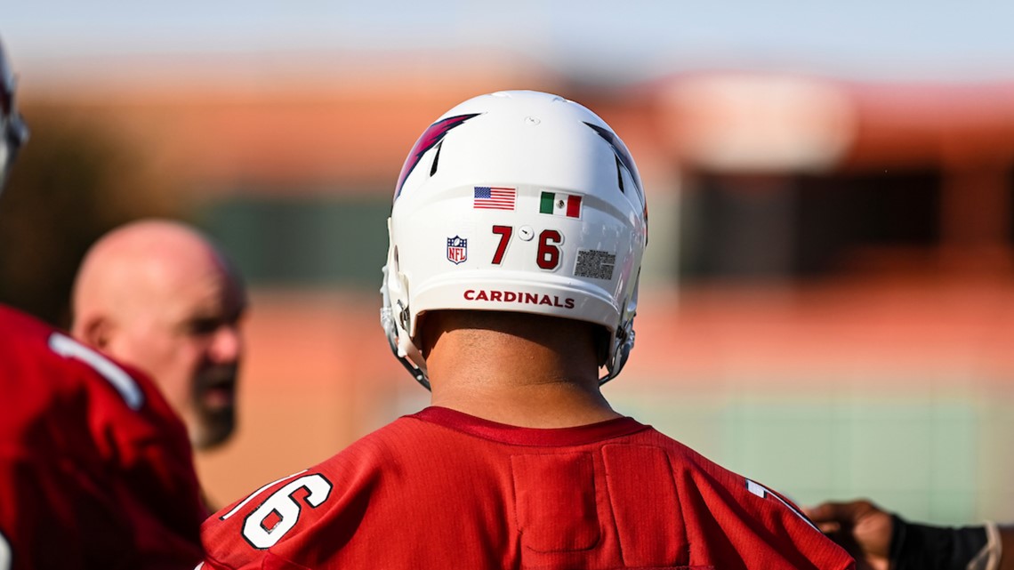 Why NFL players are wearing flags on their helmets to promote  'International Diversity' during Week 4-5 games