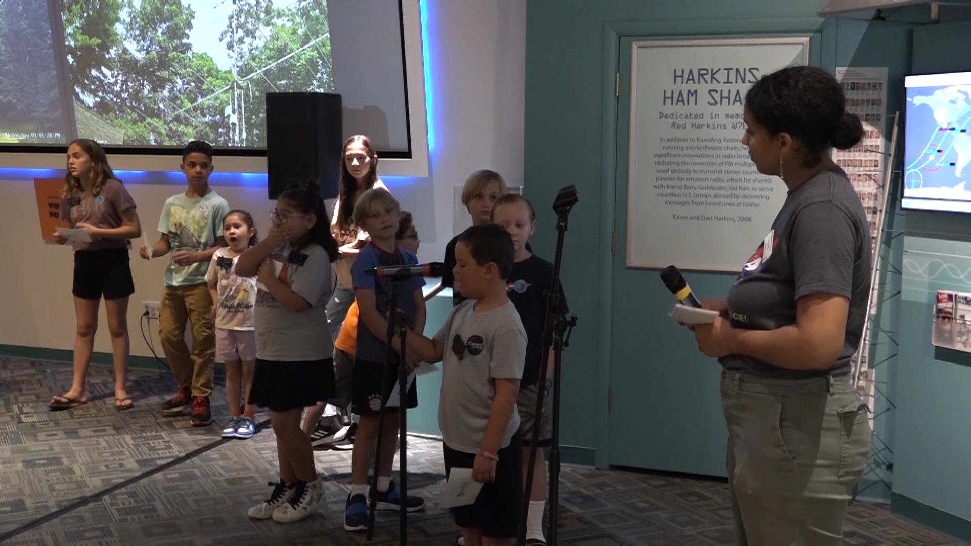 Some Valley kids got the chance to speak with an astronaut aboard the International Space Station on Saturday! 12News was there to see what they asked.