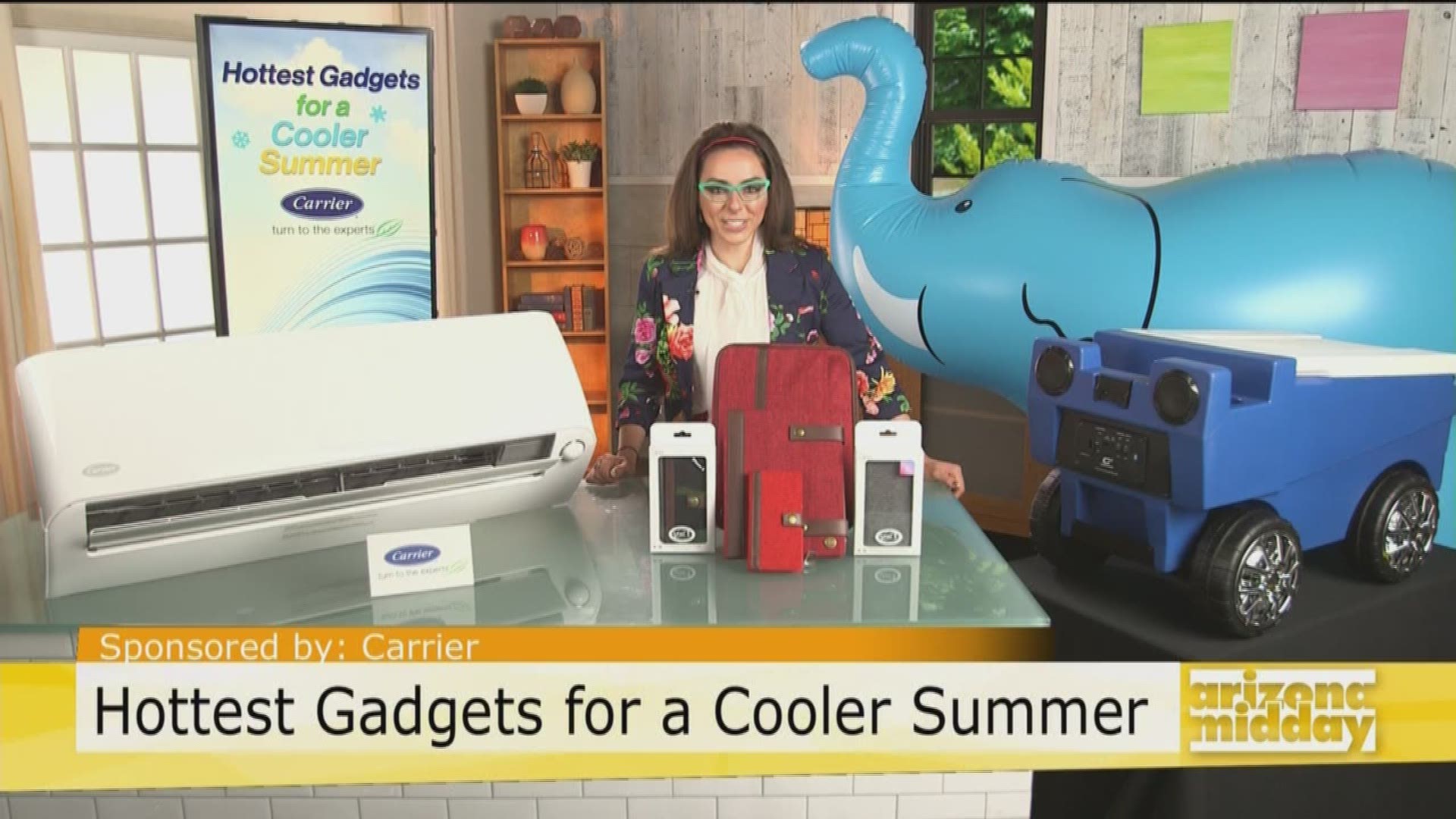 Consumer Technology Expert Katie Linendoll shows us all the newest technology to help you beat the heat.
