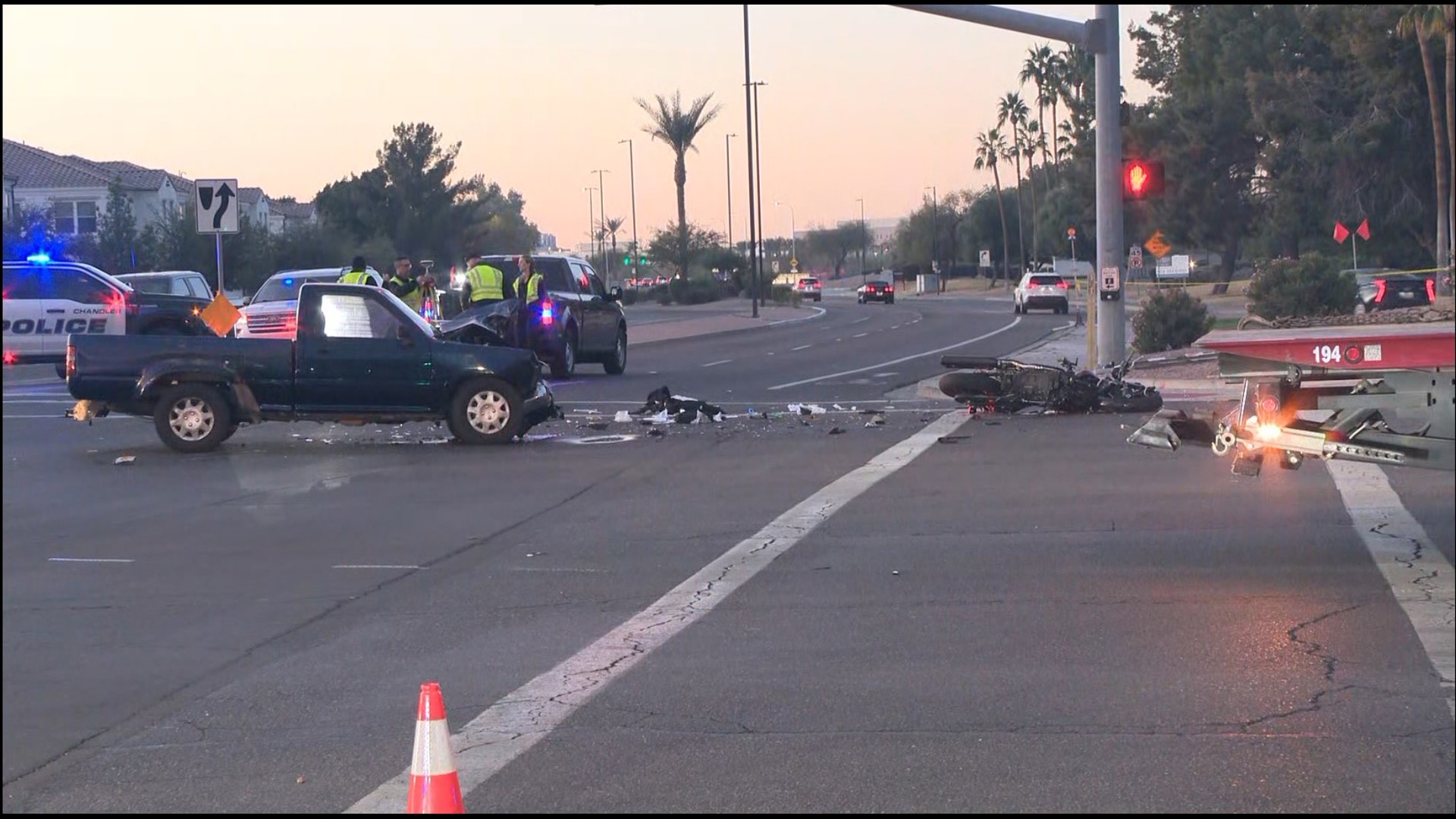 One dead following crash in Chandler