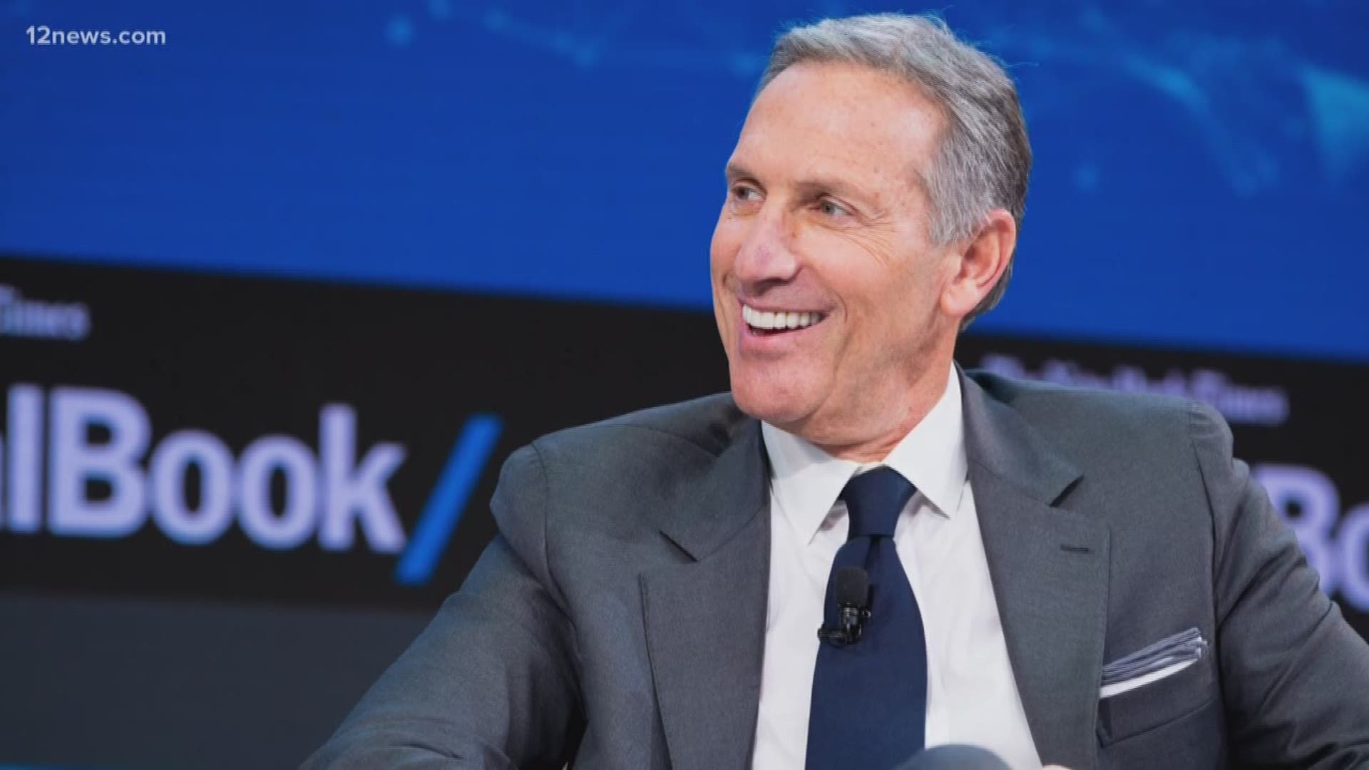 Starbucks CEO Howard Schultz is considering running for president as a centrist independent after stepping down from Starbucks in June.