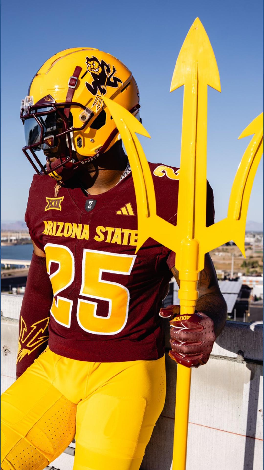 asu football helmets today Arizona State Sun Devils Replica Black Satin Speed Helmet Riddell printed on How to watch Arizona vs.