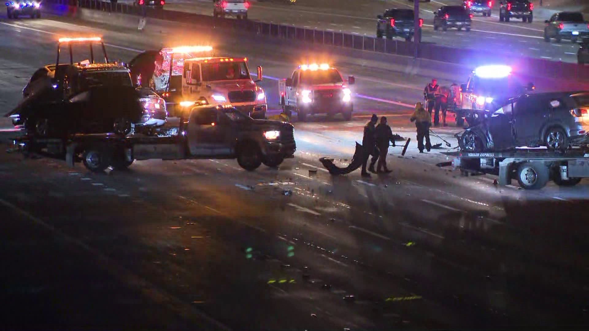 2 arrested, 1 seriously injured after multi-vehicle crash along East ...