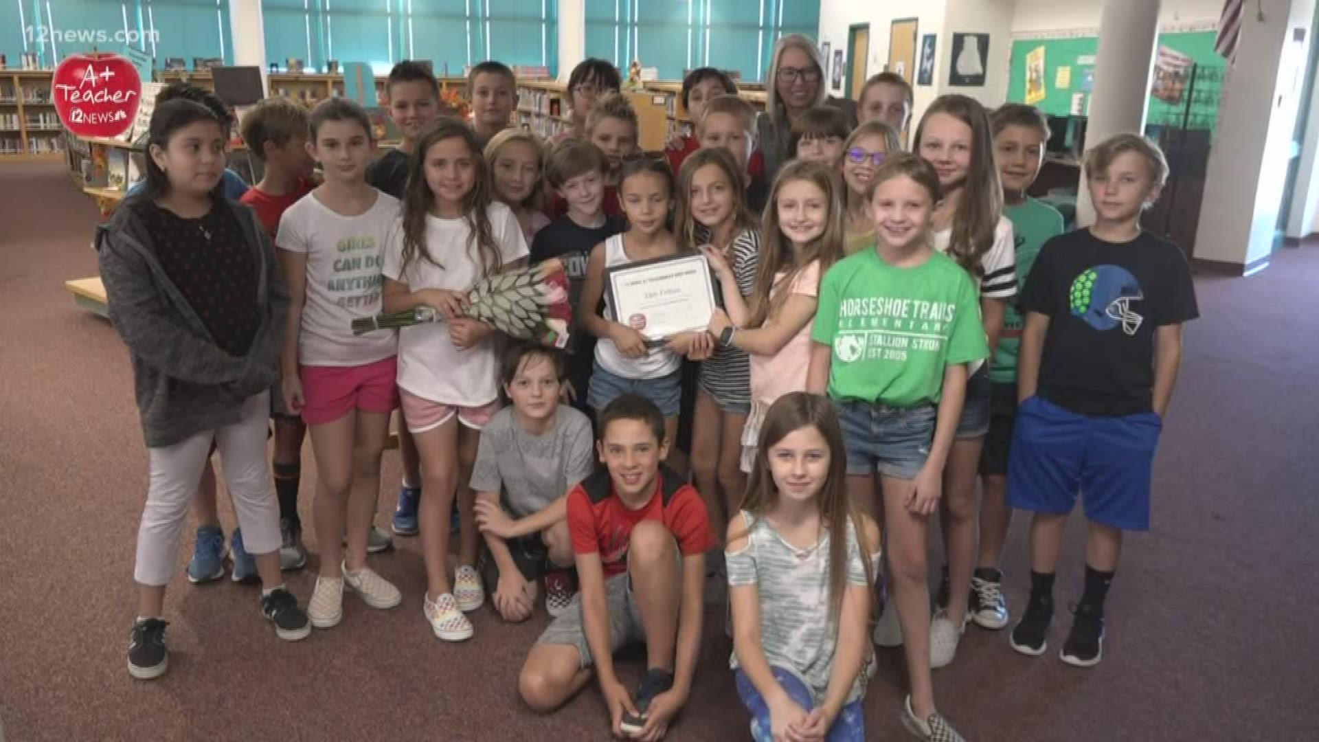 A+ Teacher of the Week An amazing teacher from Horseshoe Trails