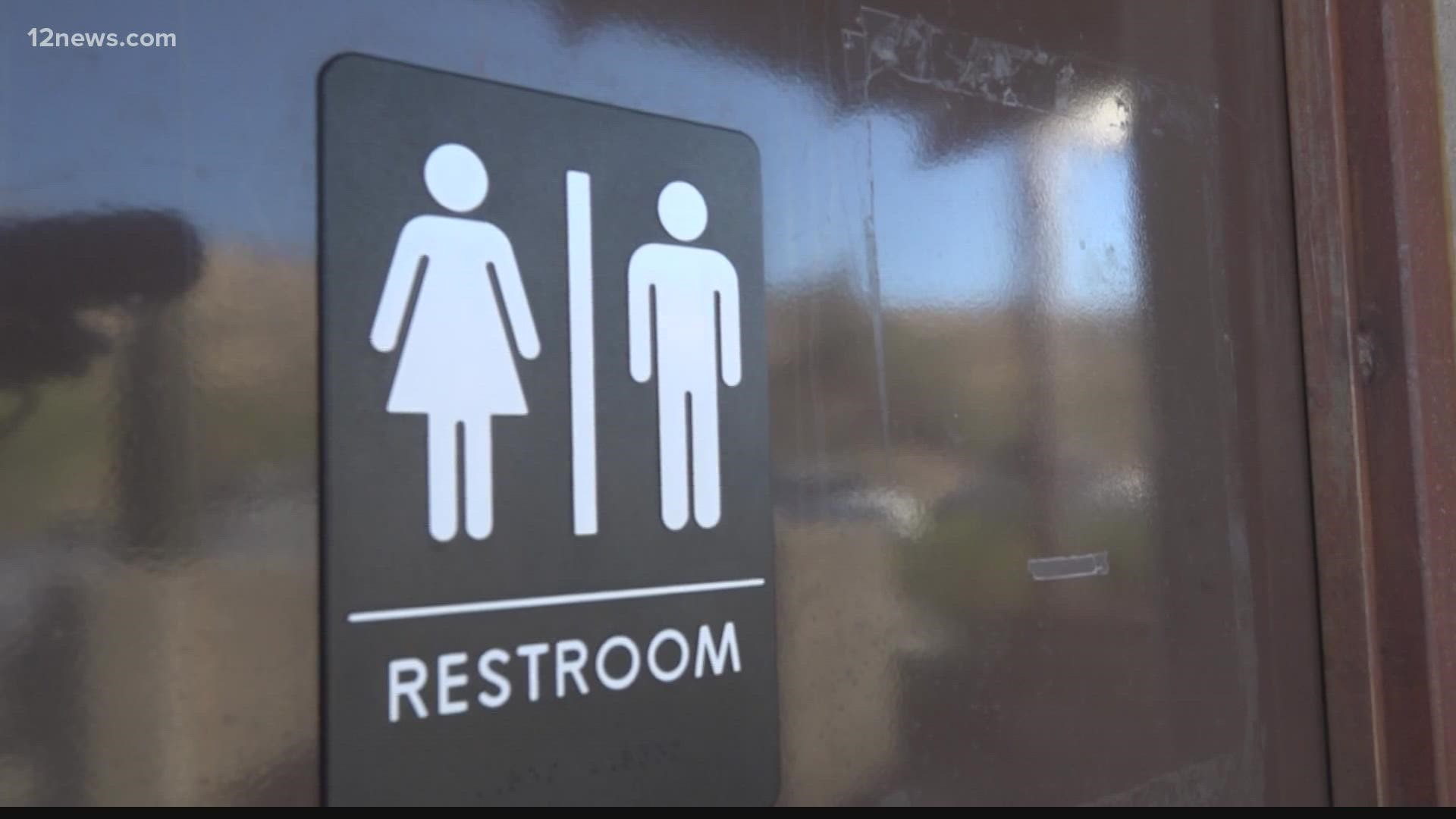 A 27-year-old man was arrested Monday on suspicion of surreptitiously recording videos of women in a Valley bathroom stall, according to the Phoenix police.