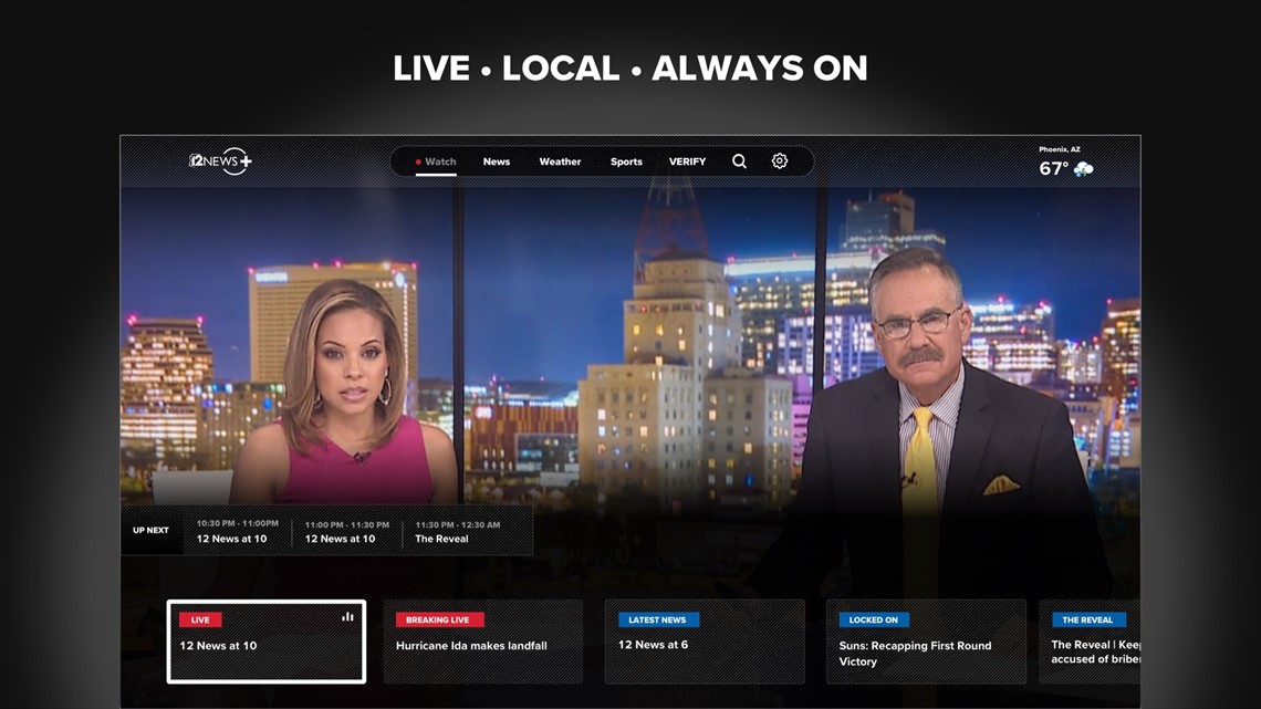 Watch 12News+ for free on Roku and Amazon Fire TV
