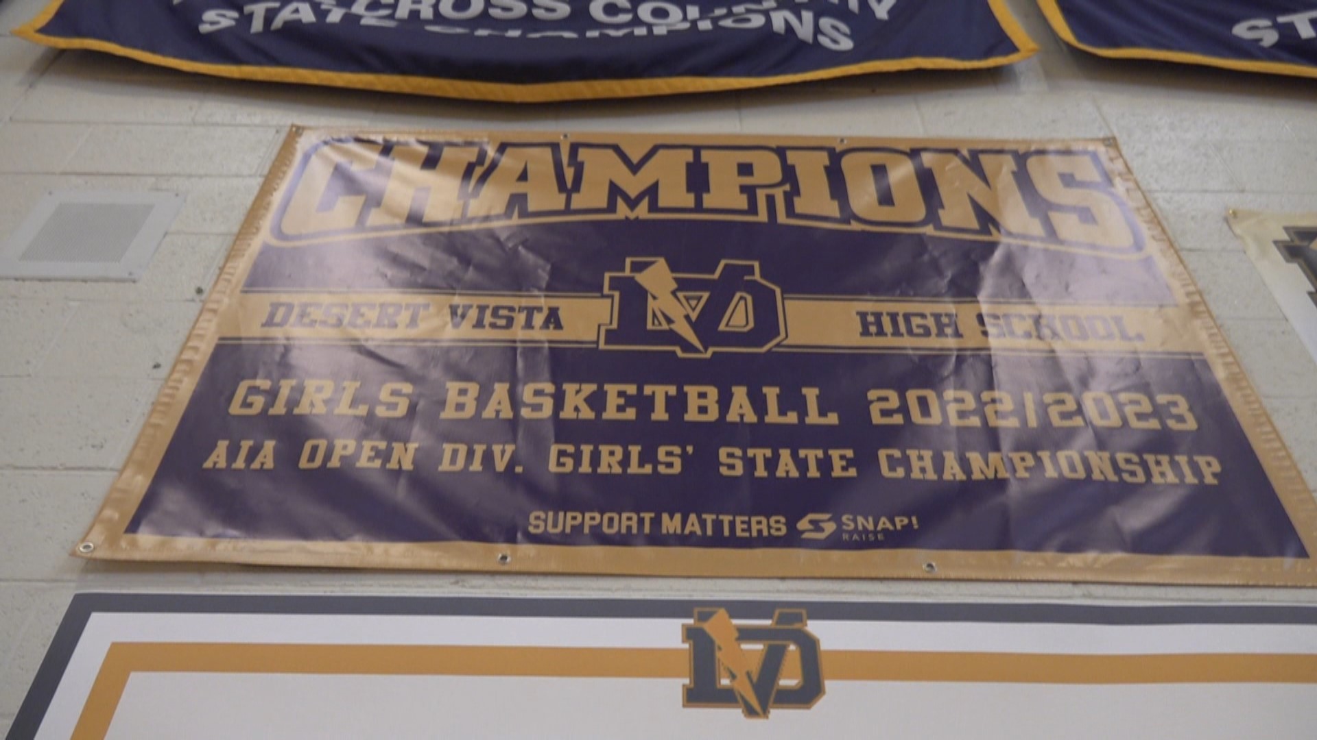 The Desert Vista Thunder girls basketball team has a new coach and new motto as they chase back-to-back state championships. 12News' Lina Washington reports.