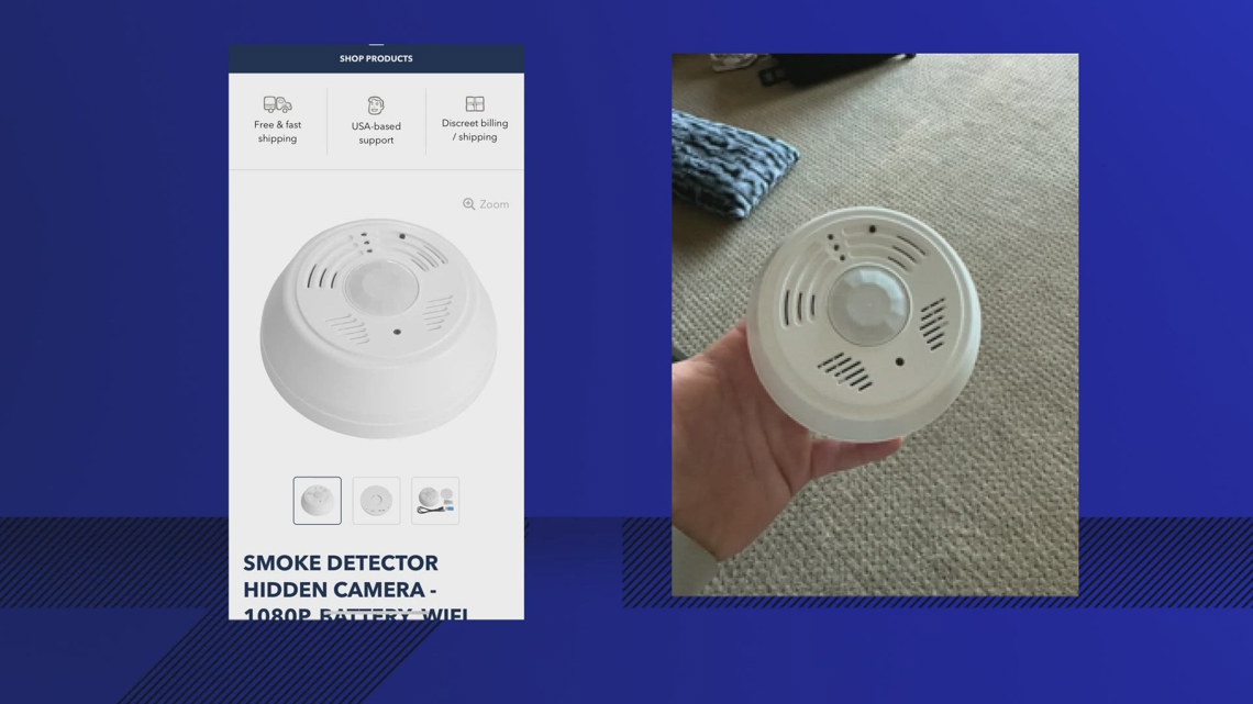 Airbnb, Scottsdale home owner sued after family allegedly finds hidden camera in smoke detector | 12news.com