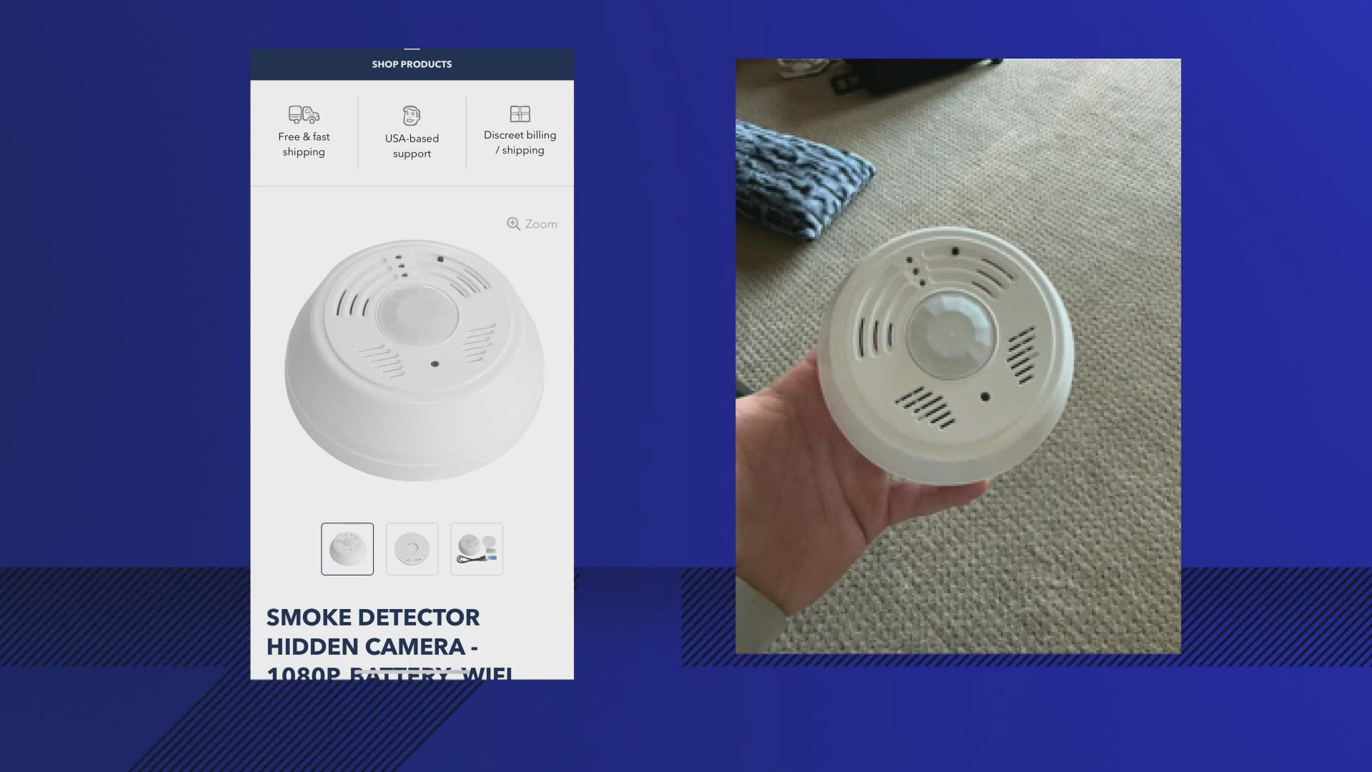 Airbnb, Scottsdale home owner sued after family allegedly finds hidden  camera in smoke detector