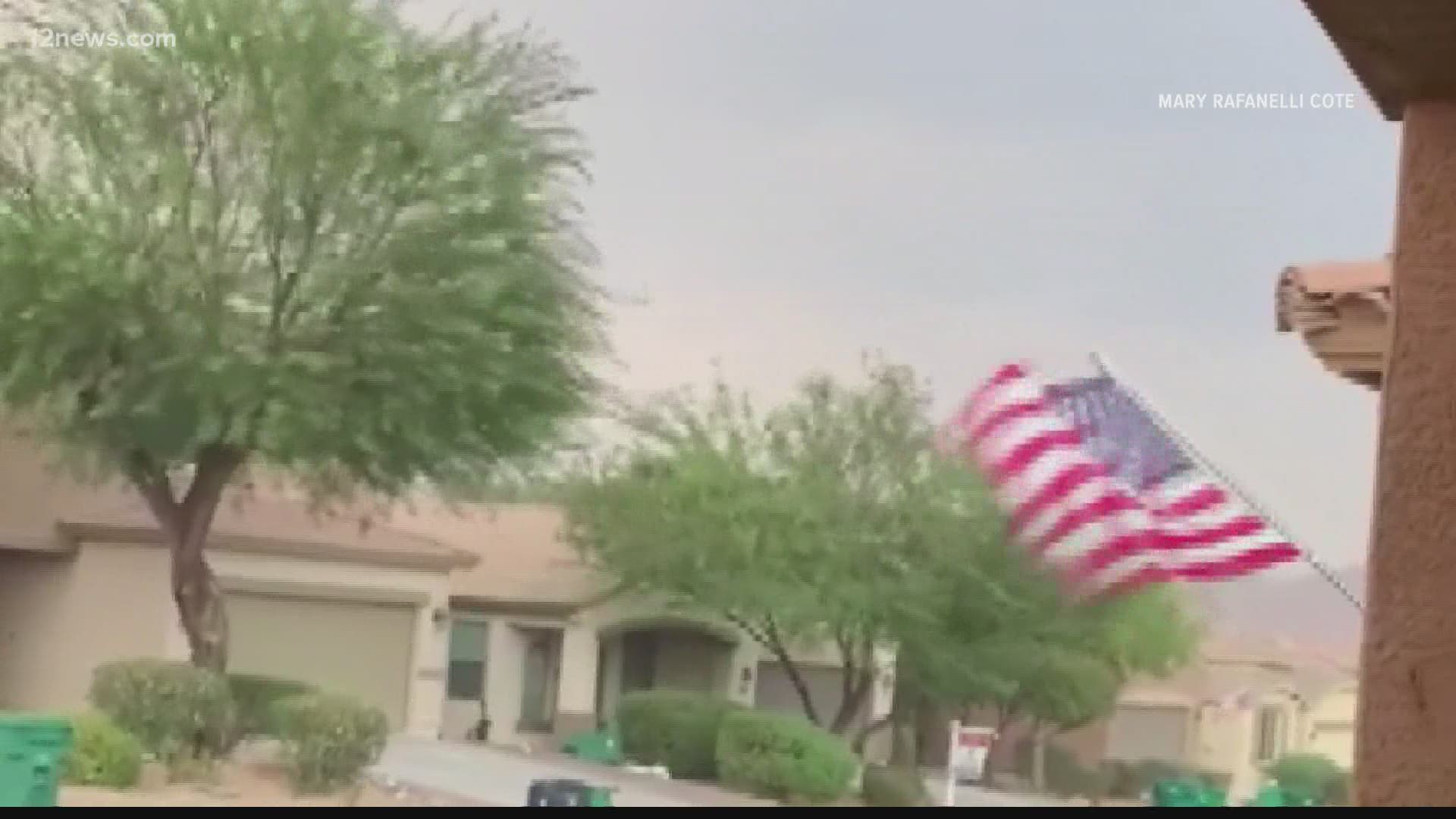 Thousands of people lost power Tuesday night as a storm system rolled through the East Valley.