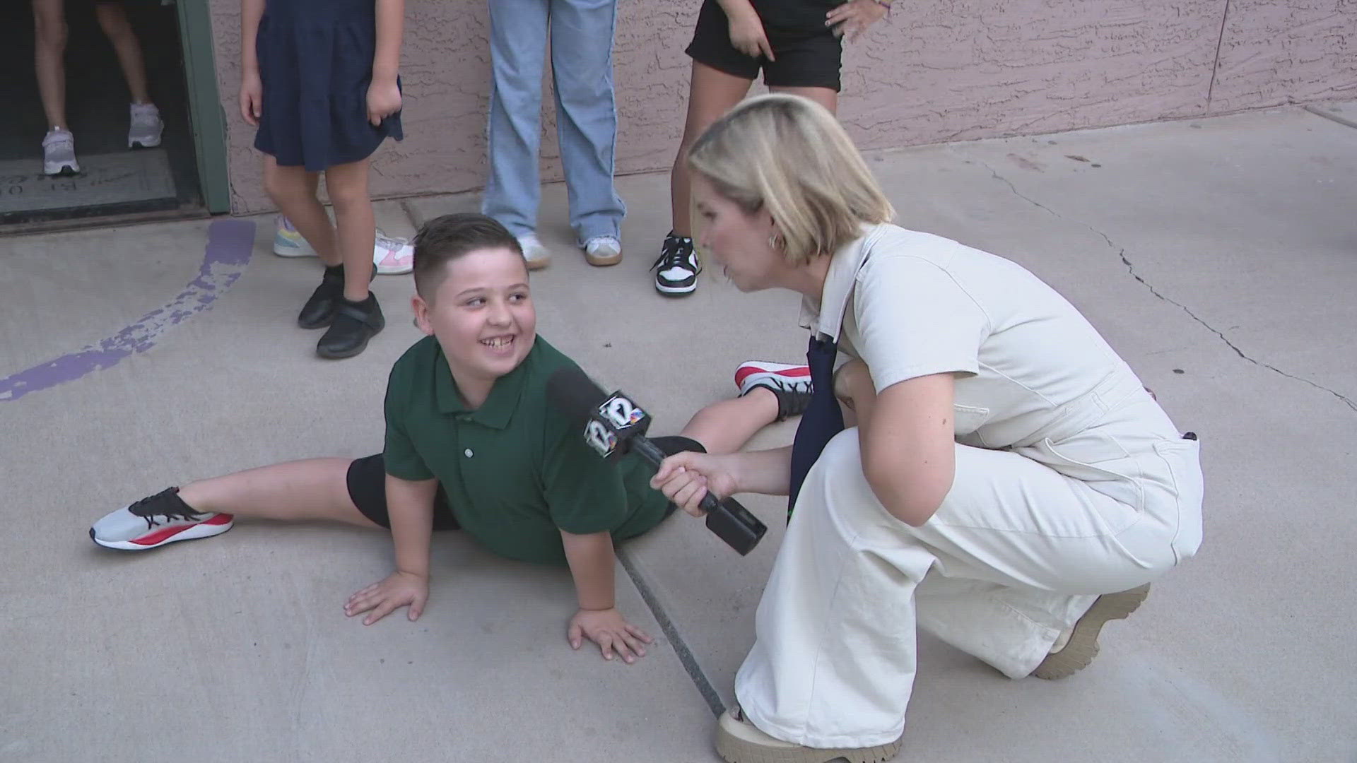 Emma Jade stopped by a school in Maryvale to see how students are adjusting to their new schedules.