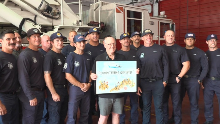Read Disney animator, director meets rescuers who saved him while hiking
