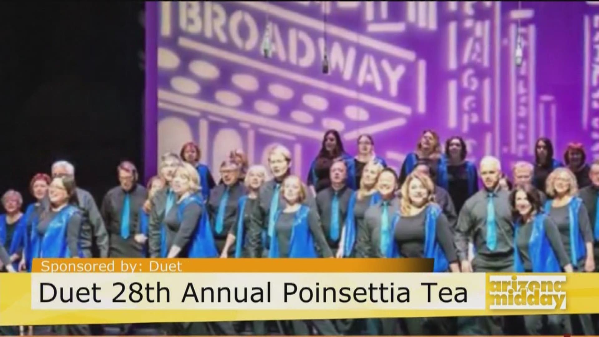Elizabeth Banta from Duet shares how people can volunteer and give back to the community plus what we can expect from this year's Annual Poinsettia Tea.