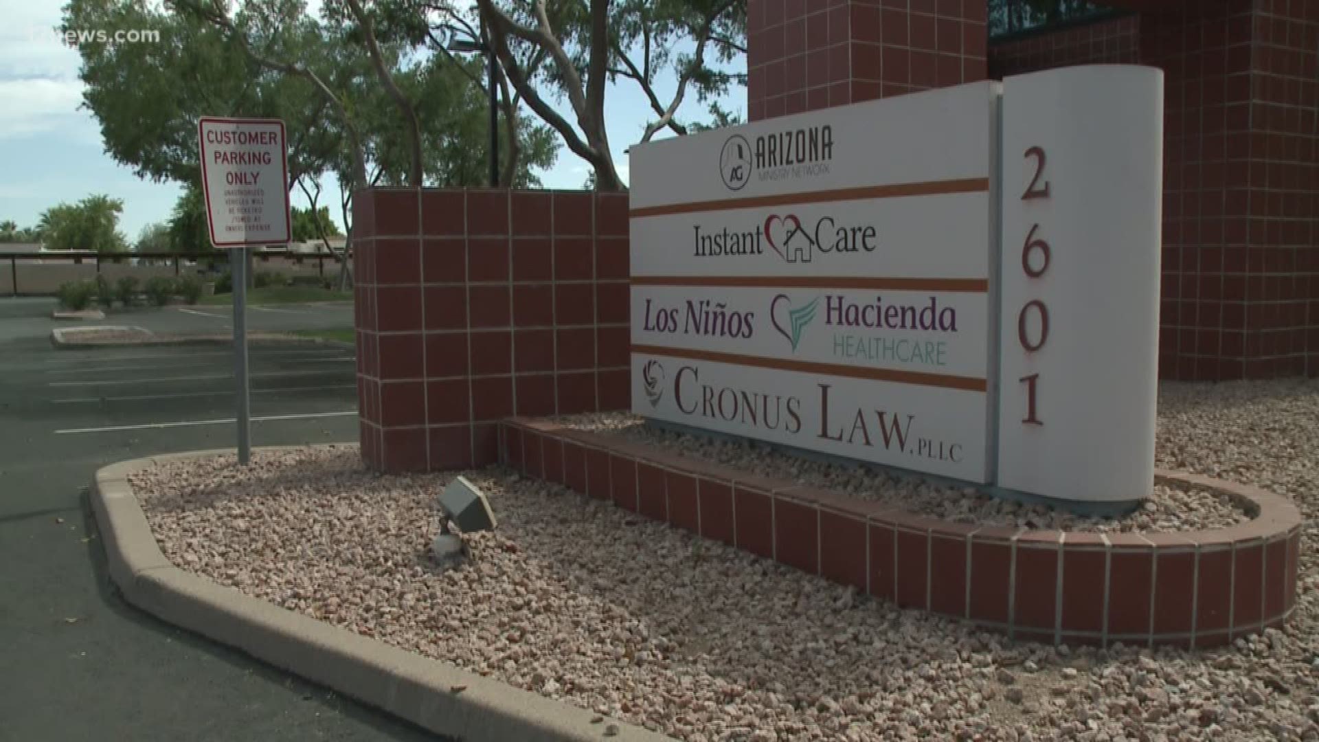Hacienda Healthcare, the company that came under fire after an incapacitated woman gave birth at a Phoenix facility late last year, is making headlines once again. Team 12's Michael Doudna has the latest.