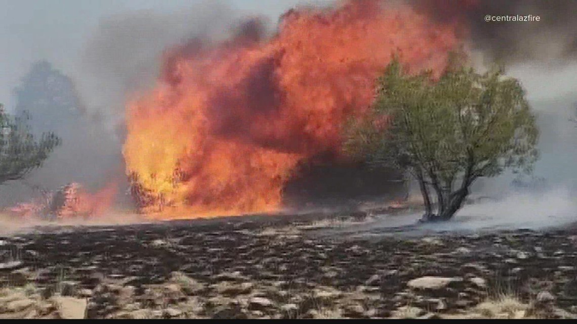 Latest updates on Pipeline, Haywire fires burning in Arizona