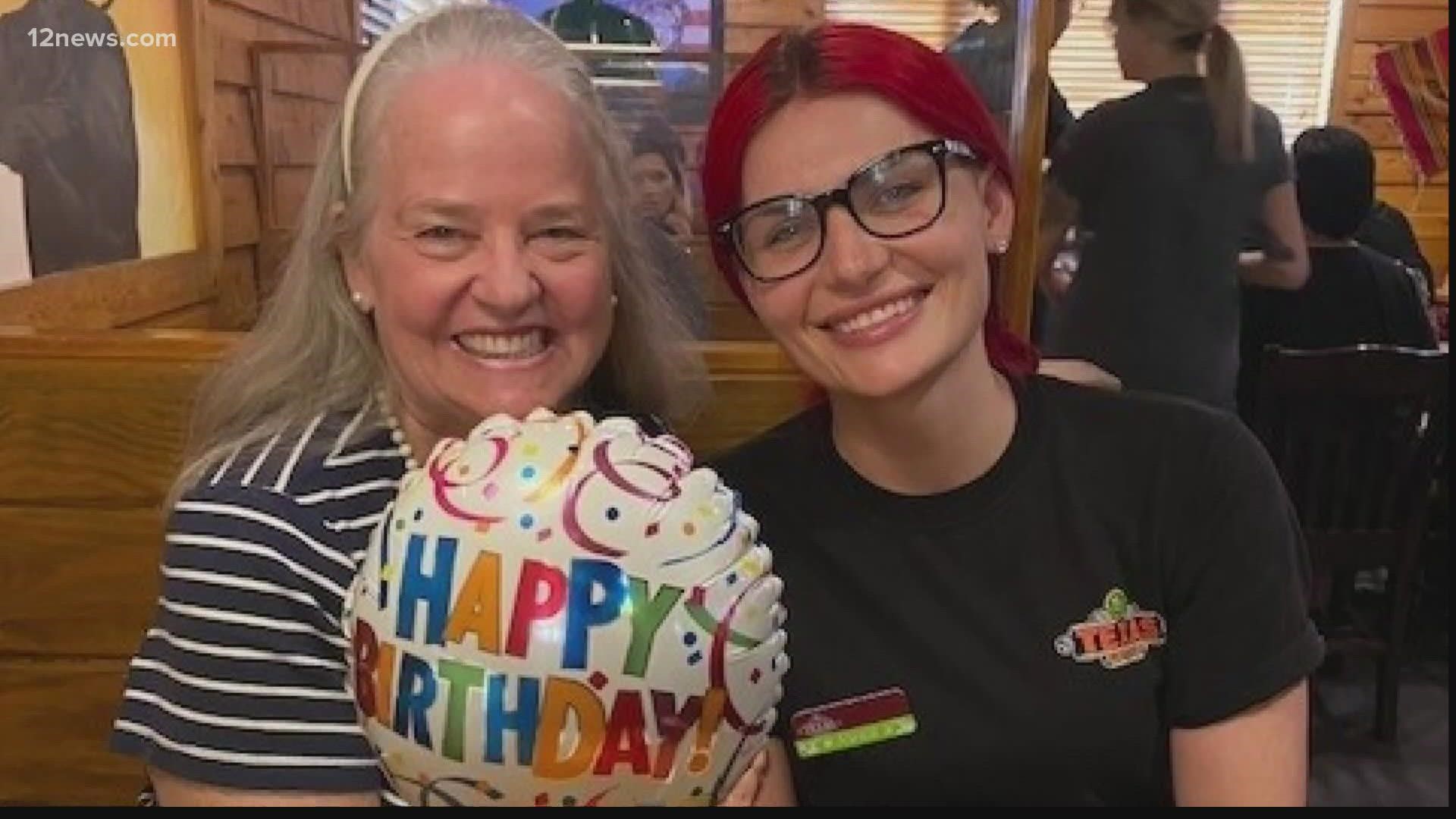 From Florence to Gilbert, this Texas Roadhouse employee and single mom is so committed to serving others, she sees her gas bill climb sky-high.