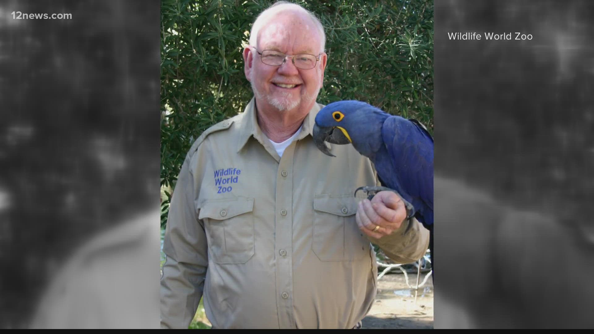 Mickey Ollson, the founder of the Wildlife World Zoo in Phoenix, passed away. The zoo started as a passion project and turned into a premier conservation park.