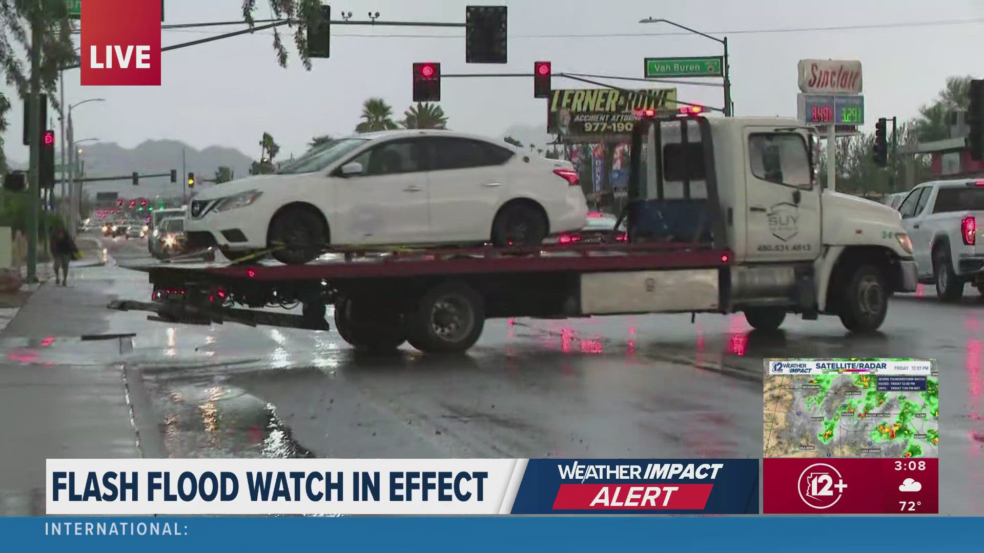 From stalled cars and flooding to self-driving cars halting in the middle of the street, Friday afternoon's flooding was one for the books.