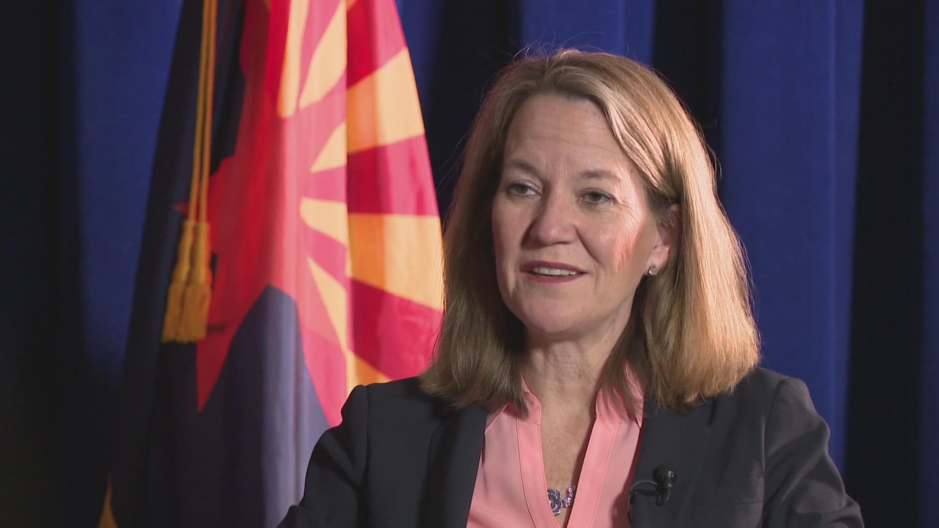 12News sat down with Attorney General Kris Mayes in this 1-on-1 exclusive interview.