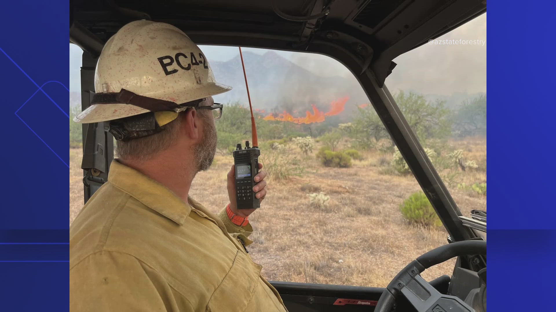 The Romero and Circle Fires are burning within miles of each other in Pinal County and the Romero Fire has one area on orders to be "SET" to evacuate.