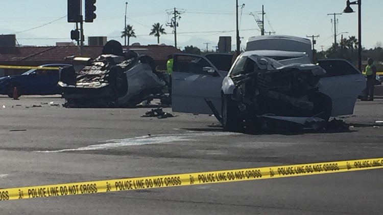 Police say impairment played a factor in El Mirage crash that injured 9