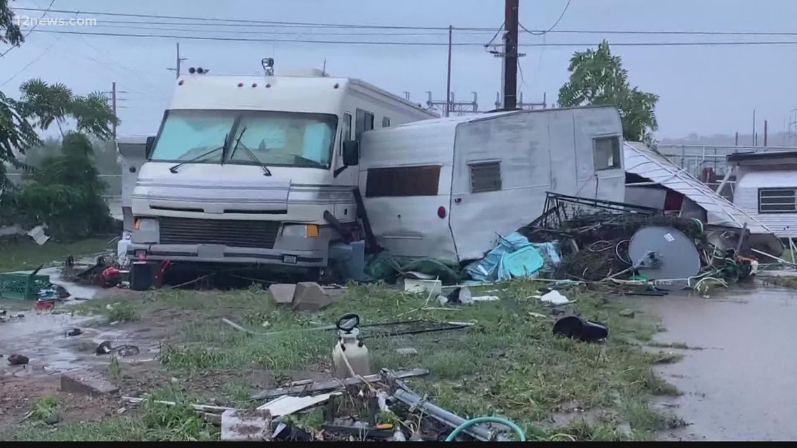 'It was gone in a matter of seconds': Globe family left looking for help after floodwaters carry their home away - Vimarsana News