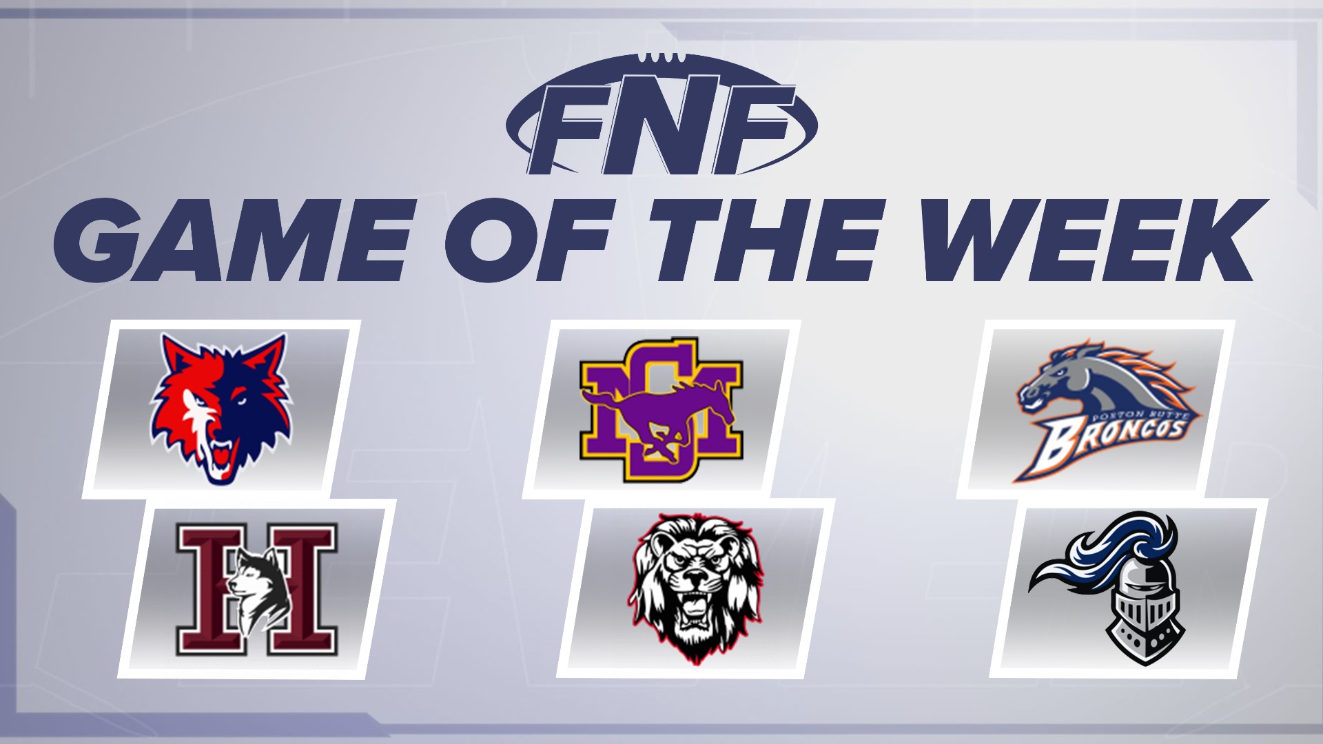 Season 33 of Friday Night Fever is beginning with a big change as you, the fans, now get to choose our Game of the Week! Vote for your favorite game here!