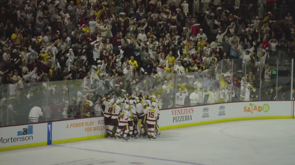 ASU hockey just 2 wins away from clinching a spot in the NCAA ...