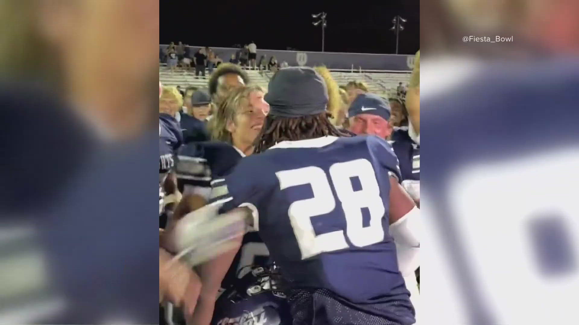 In the Fiesta Bowl Friday Night Showdown, Higley won a rematch of the 2023 5A state title game over Desert Edge. Watch the highlights above.