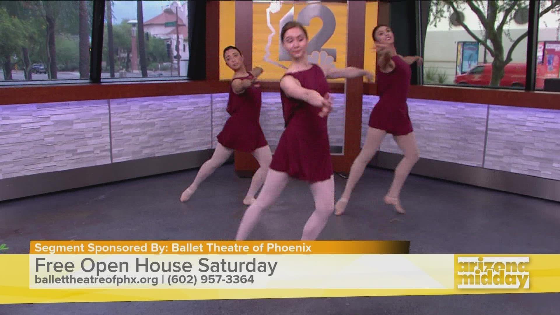 Ballet Theatre of Phoenix is hosting an open house Saturday and you're welcome to take a free class! Jennifer Cafarella-Betts has the details.