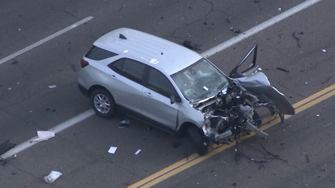 5 injured in Chandler crash, police say speed a likely factor | 12news.com