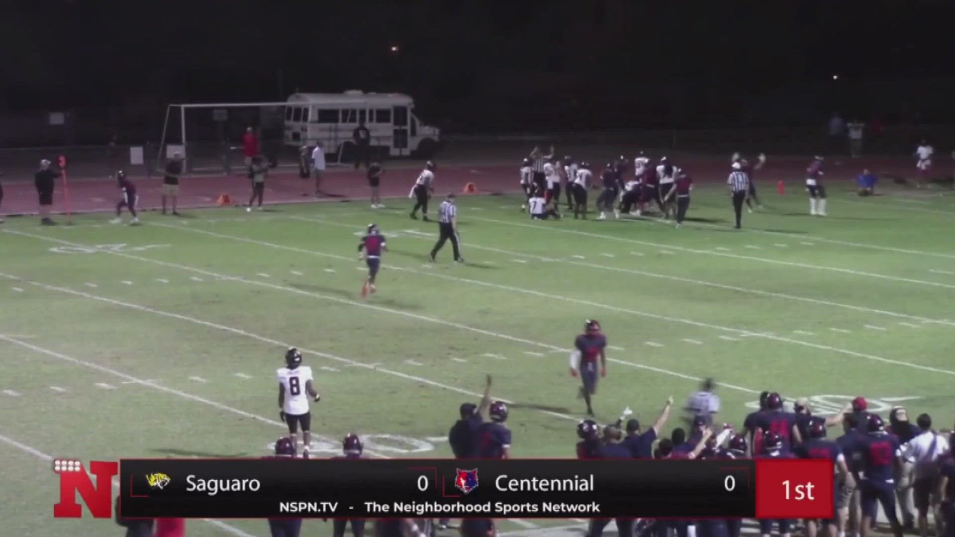 Centennial stayed undefeated with a win over Saguaro, 31-17, in the 12News Streaming Game of the Week